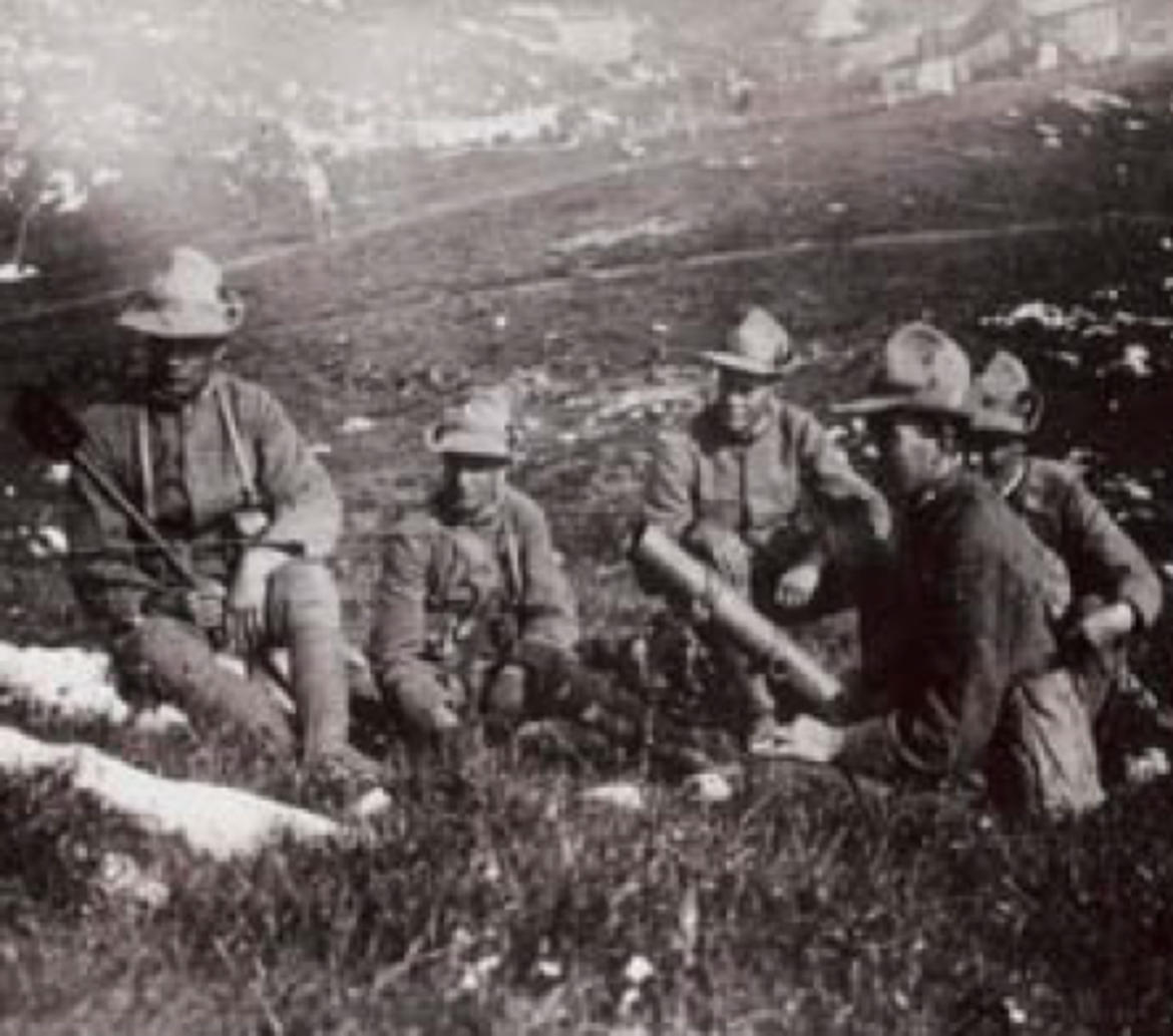 Grande Guerra cronaca ed immagini del I Battaglione del 34 Reggimento Cecoslovacco in Italia